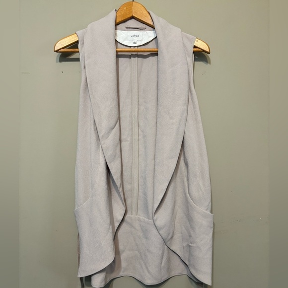 WILFRED Oversized Belted Dressy Vest with Pockets - Picture 6 of 7